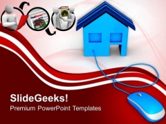 Online Real Estate Marketing Concept PowerPoint Templates Ppt Backgrounds For Slides 0213 Online Real Estate Marketing Concept PowerPoint Templates Ppt Backgrounds For Slides 0213