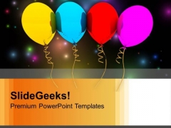 Party Balloons Festival PowerPoint Templates Ppt Backgrounds For Slides 1112 Party Balloons Festival PowerPoint Templates Ppt Backgrounds For Slides 1112