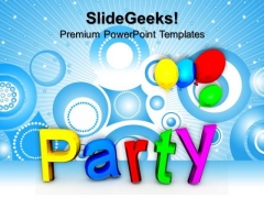 Party Holidays PowerPoint Templates And PowerPoint Themes 1012 Party Holidays PowerPoint Templates And PowerPoint Themes 1012