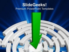 Path To Solution Business Strategy PowerPoint Templates Ppt Backgrounds For Slides 0413 Path To Solution Business Strategy PowerPoint Templates Ppt Backgrounds For Slides 0413