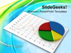 Pie Chart With Business Result PowerPoint Templates Ppt Backgrounds For Slides 0313