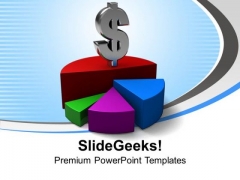 Pie Chart With Dollar Sign Business PowerPoint Templates And PowerPoint Themes 1112 Pie Chart With Dollar Sign Business PowerPoint Templates And PowerPoint Themes 1112