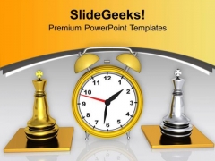 Play Chess With Limited Time PowerPoint Templates Ppt Backgrounds For Slides 0513 Play Chess With Limited Time PowerPoint Templates Ppt Backgrounds For Slides 0513