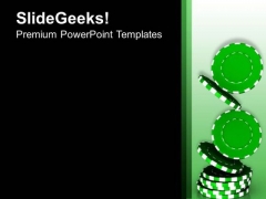 Poker Chips For Royal Casino Game PowerPoint Templates Ppt Backgrounds For Slides 0513 Poker Chips For Royal Casino Game PowerPoint Templates Ppt Backgrounds For Slides 0513