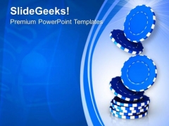 Poker Chips For Royal Casino Play PowerPoint Templates Ppt Backgrounds For Slides 0513 Poker Chips For Royal Casino Play PowerPoint Templates Ppt Backgrounds For Slides 0513