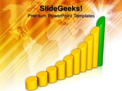 Profit Graph Success PowerPoint Templates And PowerPoint Themes 0812 Profit Graph Success PowerPoint Templates And PowerPoint Themes 0812
