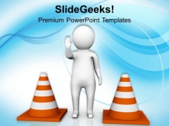 Put Safety Remarks For Safe Road PowerPoint Templates Ppt Backgrounds For Slides 0713 Put Safety Remarks For Safe Road PowerPoint Templates Ppt Backgrounds For Slides 0713