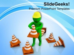 Put The Right Way Of Protection PowerPoint Templates Ppt Backgrounds For Slides 0713 Put The Right Way Of Protection PowerPoint Templates Ppt Backgrounds For Slides 0713
