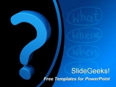 Questionnaire PowerPoint Template Questionnaire PowerPoint Template