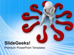 Questions Can Not Let You Down PowerPoint Templates Ppt Backgrounds For Slides 0713 Questions Can Not Let You Down PowerPoint Templates Ppt Backgrounds For Slides 0713