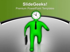 Reach On Time For Meeting PowerPoint Templates Ppt Backgrounds For Slides 0613 Reach On Time For Meeting PowerPoint Templates Ppt Backgrounds For Slides 0613