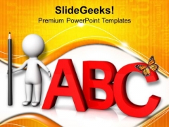Read And Learn Abc PowerPoint Templates Ppt Backgrounds For Slides 0813 Read And Learn Abc PowerPoint Templates Ppt Backgrounds For Slides 0813