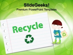 Recyle Symbol Environment PowerPoint Templates And PowerPoint Themes 1012 Recyle Symbol Environment PowerPoint Templates And PowerPoint Themes 1012