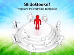 Run Towards Leader Position PowerPoint Templates Ppt Backgrounds For Slides 0713 Run Towards Leader Position PowerPoint Templates Ppt Backgrounds For Slides 0713