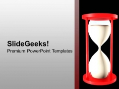 Sand Clock For Time Management PowerPoint Templates Ppt Backgrounds For Slides 0413 Sand Clock For Time Management PowerPoint Templates Ppt Backgrounds For Slides 0413