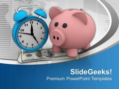 Save Your Money For Long Time PowerPoint Templates Ppt Backgrounds For Slides 0613 Save Your Money For Long Time PowerPoint Templates Ppt Backgrounds For Slides 0613