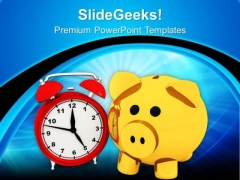Savings Depends On Time PowerPoint Templates Ppt Backgrounds For Slides 0513 Savings Depends On Time PowerPoint Templates Ppt Backgrounds For Slides 0513