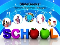 School Education PowerPoint Templates And PowerPoint Themes 0812 School Education PowerPoint Templates And PowerPoint Themes 0812