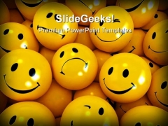 Smile Emotions Shapes PowerPoint Template 0910 Smile Emotions Shapes PowerPoint Template 0910