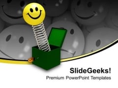 Smiley With Box Face PowerPoint Templates And PowerPoint Themes 1112