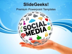 Social Media PowerPoint Templates Ppt Backgrounds For Slides 0814 Social Media PowerPoint Templates Ppt Backgrounds For Slides 0814