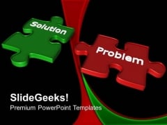 Solution Problem Business PowerPoint Templates And PowerPoint Themes 0612
