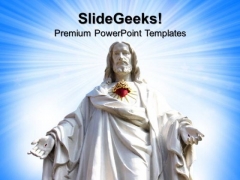 Statue Of Jesus Christ PowerPoint Templates And PowerPoint Themes 0712 Statue Of Jesus Christ PowerPoint Templates And PowerPoint Themes 0712