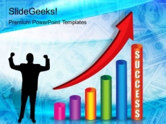 Success Graph Business PowerPoint Templates And PowerPoint Themes 0212 Success Graph Business PowerPoint Templates And PowerPoint Themes 0212