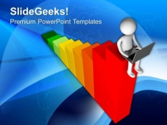 Successful Business Man Working On Laptop PowerPoint Templates Ppt Backgrounds For Slides 0713 Successful Business Man Working On Laptop PowerPoint Templates Ppt Backgrounds For Slides 0713