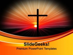 Sunset Christianity Cross Church PowerPoint Templates And PowerPoint Themes 0712 Sunset Christianity Cross Church PowerPoint Templates And PowerPoint Themes 0712