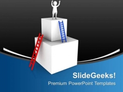 Take The Shortest Path To Go On Top PowerPoint Templates Ppt Backgrounds For Slides 0713 Take The Shortest Path To Go On Top PowerPoint Templates Ppt Backgrounds For Slides 0713