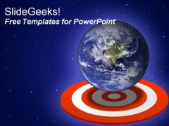 Global Earth PowerPoint Template Global Earth PowerPoint Template