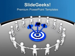 Team Can Target The Business Goals PowerPoint Templates Ppt Backgrounds For Slides 0713 Team Can Target The Business Goals PowerPoint Templates Ppt Backgrounds For Slides 0713