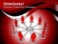 Team In Circle Business Teamwork Concept PowerPoint Templates Ppt Backgrounds For Slides 0413 Team In Circle Business Teamwork Concept PowerPoint Templates Ppt Backgrounds For Slides 0413