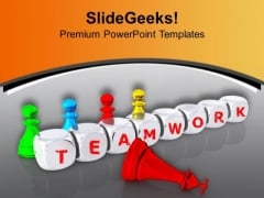 Team Work Leading To Success Winner PowerPoint Templates Ppt Backgrounds For Slides 0313 Team Work Leading To Success Winner PowerPoint Templates Ppt Backgrounds For Slides 0313