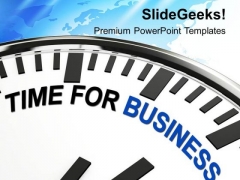 Time For Business Improvement PowerPoint Templates Ppt Backgrounds For Slides 0313 Time For Business Improvement PowerPoint Templates Ppt Backgrounds For Slides 0313