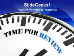 Time For Review Evaluation Business Concept PowerPoint Templates Ppt Backgrounds For Slides 0413 Time For Review Evaluation Business Concept PowerPoint Templates Ppt Backgrounds For Slides 0413