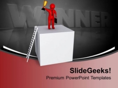 To Be A Winner Go Closer To Hardwork PowerPoint Templates Ppt Backgrounds For Slides 0713 To Be A Winner Go Closer To Hardwork PowerPoint Templates Ppt Backgrounds For Slides 0713