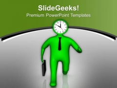 To Become Successful Be Punctual PowerPoint Templates Ppt Backgrounds For Slides 0513 To Become Successful Be Punctual PowerPoint Templates Ppt Backgrounds For Slides 0513