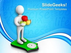 To Loose Wait Eat Fruits PowerPoint Templates Ppt Backgrounds For Slides 0813 To Loose Wait Eat Fruits PowerPoint Templates Ppt Backgrounds For Slides 0813