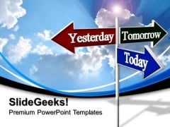 Today Tomorrow Road Sign Future PowerPoint Templates And PowerPoint Themes 0612 Today Tomorrow Road Sign Future PowerPoint Templates And PowerPoint Themes 0612
