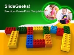 Toy Word With Lego Children PowerPoint Templates And PowerPoint Themes 0512 Toy Word With Lego Children PowerPoint Templates And PowerPoint Themes 0512