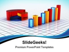Transparent Colorful Graph Business PowerPoint Templates And PowerPoint Backgrounds 0811