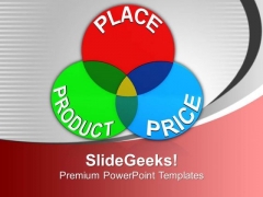 Venn Diagram Of Place Product Price Marketing PowerPoint Templates Ppt Backgrounds For Slides 0113 Venn Diagram Of Place Product Price Marketing PowerPoint Templates Ppt Backgrounds For Slides 0113