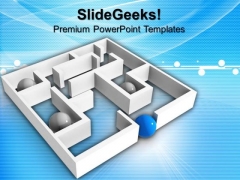Way Out Labyrinth PowerPoint Templates And PowerPoint Themes 0912 Way Out Labyrinth PowerPoint Templates And PowerPoint Themes 0912