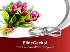 Wedding Rings Are Symbol Of Love PowerPoint Templates Ppt Backgrounds For Slides 0513 Wedding Rings Are Symbol Of Love PowerPoint Templates Ppt Backgrounds For Slides 0513
