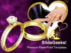 Wedding Rings People PowerPoint Templates And PowerPoint Backgrounds 0311 Wedding Rings People PowerPoint Templates And PowerPoint Backgrounds 0311
