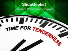 White Clock With Concept Tenderness PowerPoint Templates Ppt Backgrounds For Slides 0813 White Clock With Concept Tenderness PowerPoint Templates Ppt Backgrounds For Slides 0813