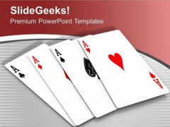 Win The Game Of Cards PowerPoint Templates Ppt Backgrounds For Slides 0513 Win The Game Of Cards PowerPoint Templates Ppt Backgrounds For Slides 0513