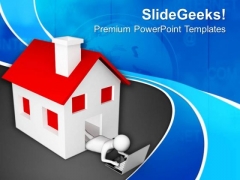 Wireless Communication Can Be Used At Home PowerPoint Templates Ppt Backgrounds For Slides 0713